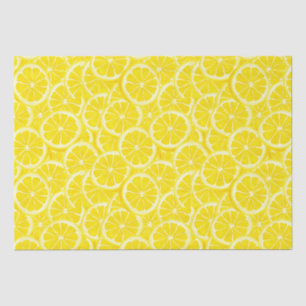 Papel de tejidos de frutas desmenuzados de limón i