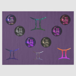 Papel de tejidos de Gemini