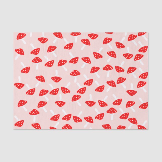 Papel de tejidos de hongos de tocador (Anverso)