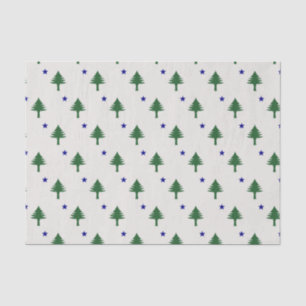 Papel de tejidos de la bandera principal original