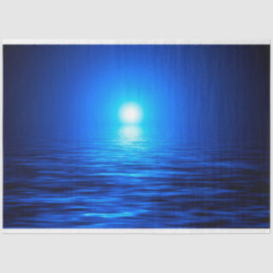 Papel de tejidos de la deslumbración oceánica