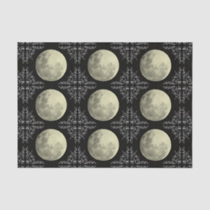 Papel de tejidos de la luna completa