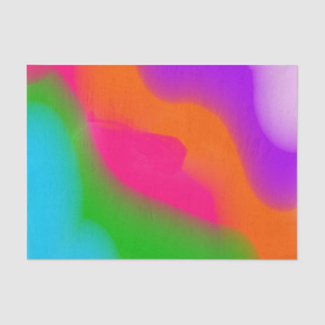 Papel de tejidos de las acuarelas de Sherbet (Anverso)