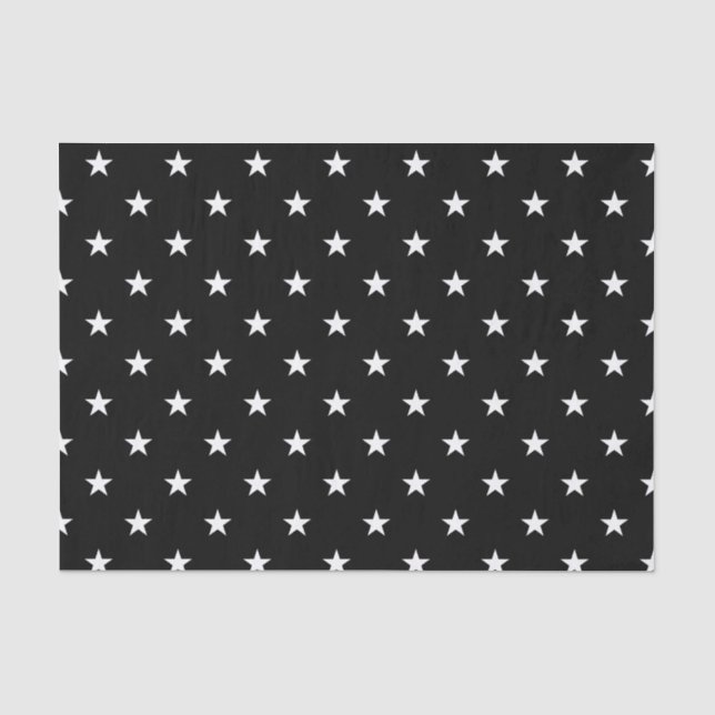 Papel de tejidos de las estrellas negras (Anverso)
