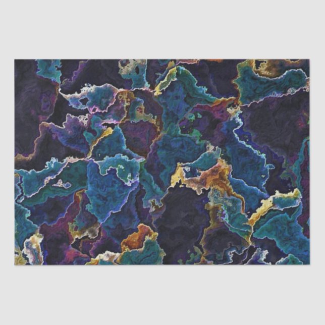 Papel de tejidos de lona de aceite (Anverso)