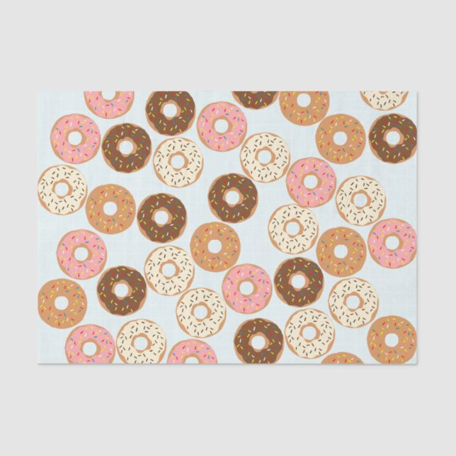 Papel de tejidos de los donuts (Anverso)