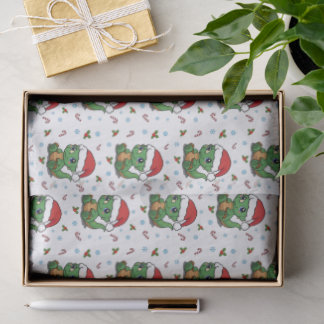 Papel de tejidos de los Navidades de los dinosauri
