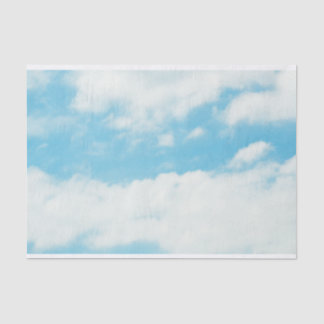 Papel de tejidos de nubes