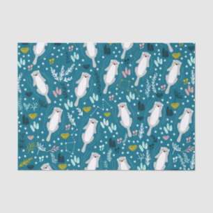 Papel de tejidos de nutrias