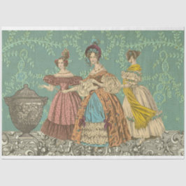 Papel de tejidos de página - Moda francesa