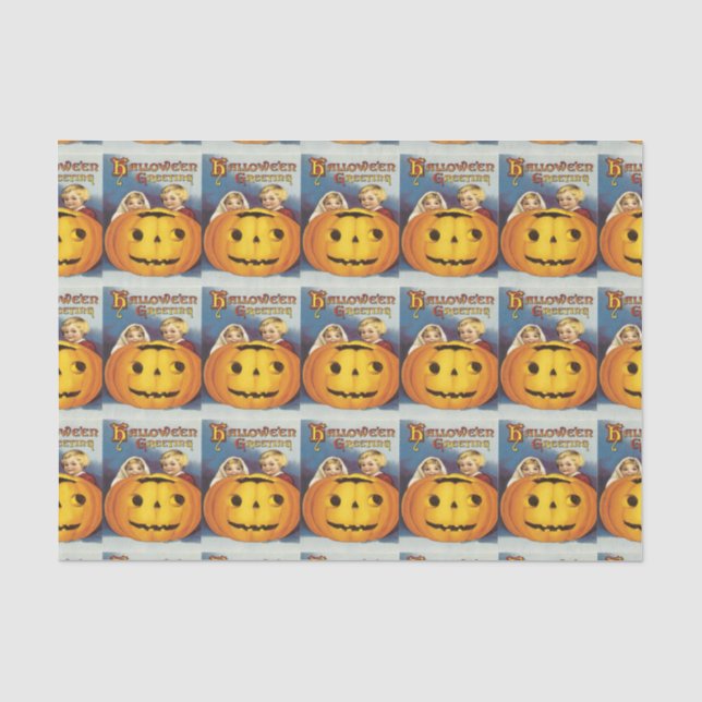 Papel de tejidos de parche de calabaza (Anverso)