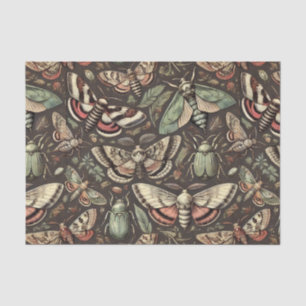 Papel de tejidos de polillas y escarabajos Inspi