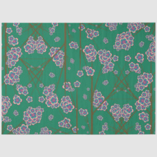 Papel de tejidos de ramas peculiares