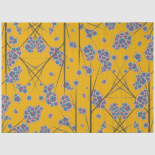 Papel de tejidos de ramas peculiares