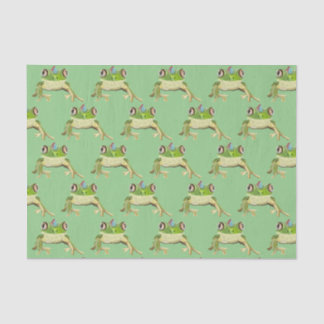 Papel de tejidos de rana
