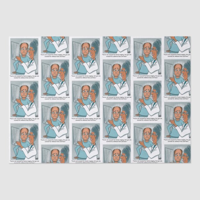 Papel de tejidos de rayos X (Anverso)