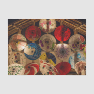 Papel de tejidos de sombrillas luminosas