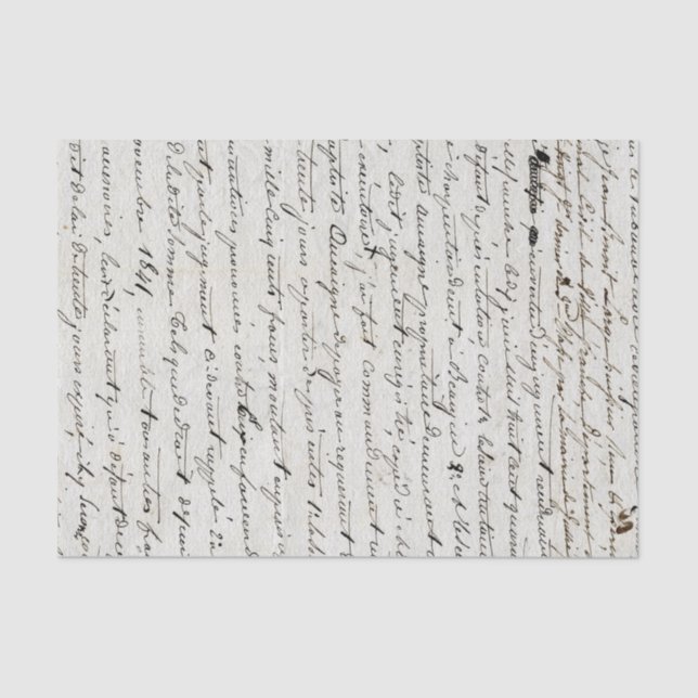 Papel de tejidos de tinta de tinta de escritura fr (Anverso)