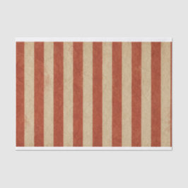 Papel de tejidos de tiras rojas (horizontal) poco