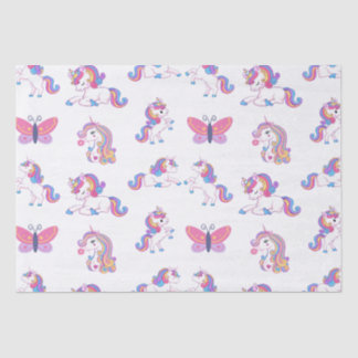 Papel de tejidos de Unicornio