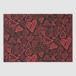 Papel de tejidos de Valentine_heart - envoltura de