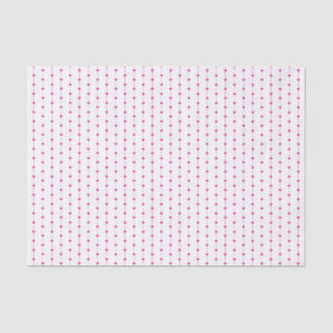 Papel de tejidos del patrón de corazones rosados v