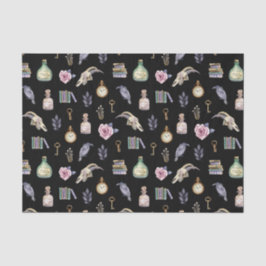 Papel de tejidos del patrón de elementos de Hallow