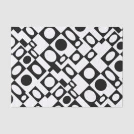 Papel de tejidos en blanco y negro