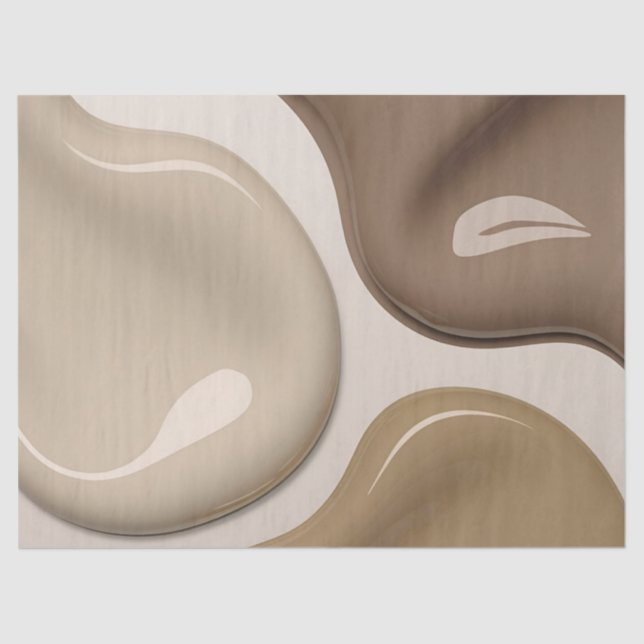 Papel de tejidos en un gráfico abstracto elegante (Anverso)