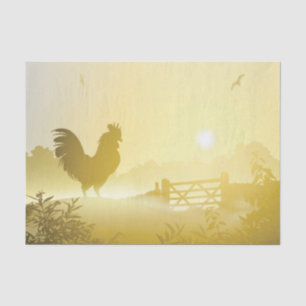 Papel de tejidos envolver soleado País de la Granj