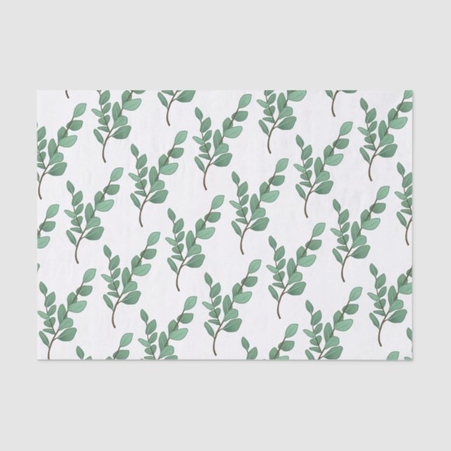 Papel de tejidos Eucalyptus (Anverso)