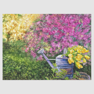 Papel de tejidos florales