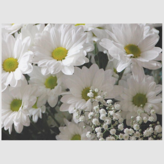 Papel de tejidos florales (Anverso)