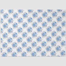 Papel de tejidos florales