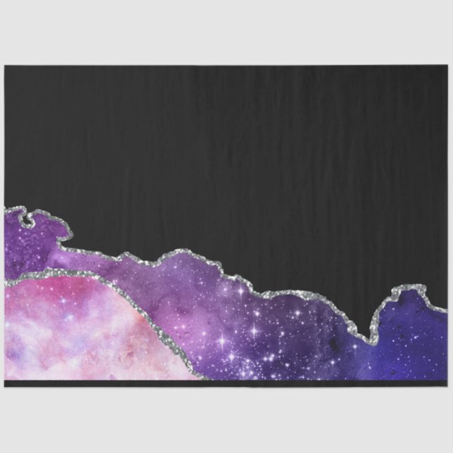 Papel de tejidos Galaxy Agate Series Design 20 (Anverso)