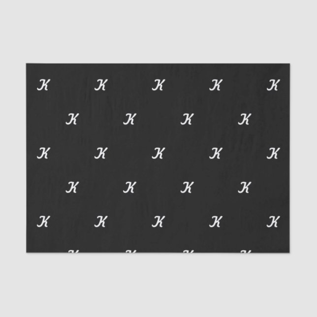 Papel de tejidos inicial (blanco y negro) (Anverso)
