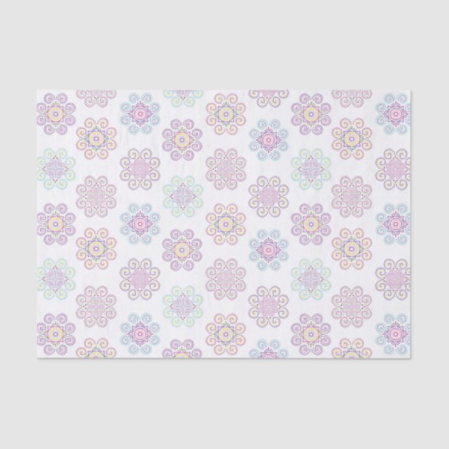 Papel de tejidos inspirado en el hmong, con un pat (Anverso)