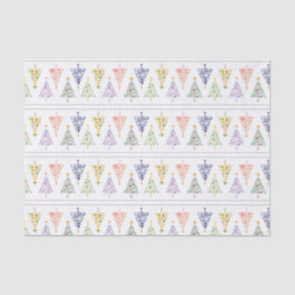 Papel de tejidos navideño moderno