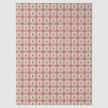 Papel de tejidos navideños con acentos dorados