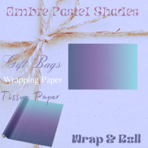 Papel de tejidos Ombre Pastel