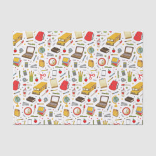 Papel de tejidos para profesores de escuela