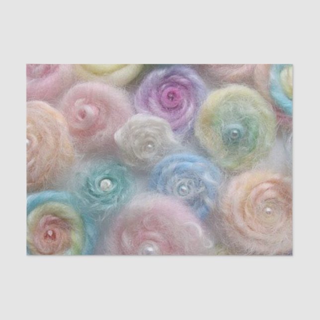 Papel de tejidos Pastel Yarn (Anverso)