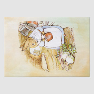Papel de tejidos Peter Rabbit (turnip)