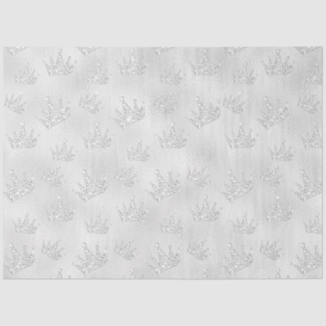 Papel de tejidos plateado Boda (Anverso)