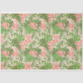 Papel de tejidos popular moderno con flores de mad