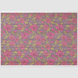 Papel de tejidos popular moderno con flores de mad