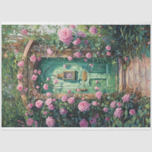 Papel de tejidos - Puerta etérea