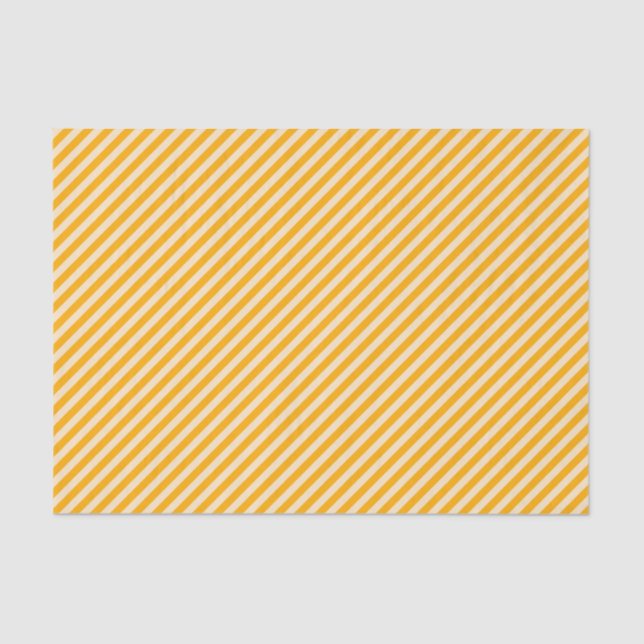 Papel de tejidos rayados amarillo y crema de moda  (Anverso)
