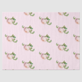 Papel de tejidos romántico de la serie Rosa 19