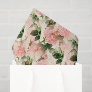 Papel de tejidos rosa rosado vintage